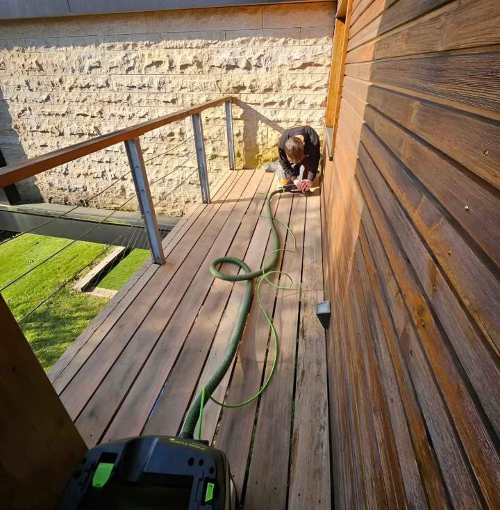 Nettoyage terrasse bois Rouen