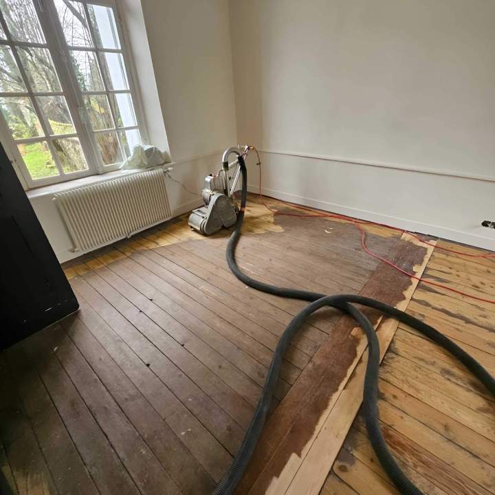 Rénovation parquet bois Rouen