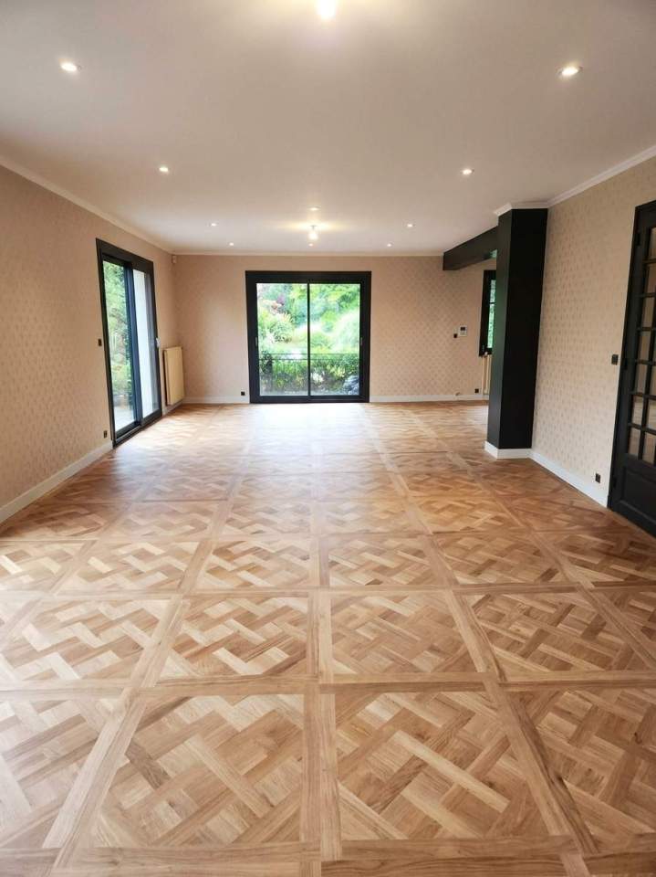 Ponçage et vitrification parquet Rouen